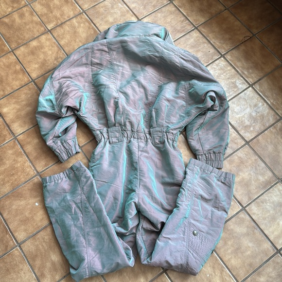 Vintage Head iridescent ski suit one-piece size M - Picture 6 of 6
